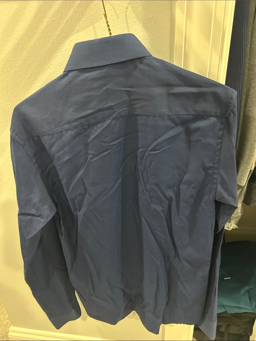 Ben Sherman Navy Blue Dress Shirt - Picture 2 of 2